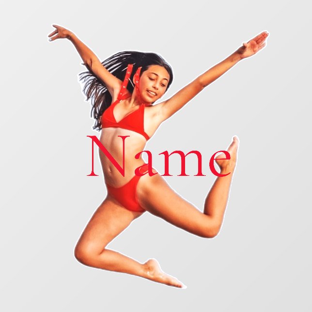 Autocollant Pour Fenêtre Modèle Bikini de danse Thunder_Cove (Feuille)