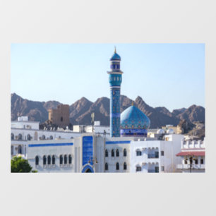 Autocollant Pour Fenêtre Mosquée Muttrah - Mascate, Oman