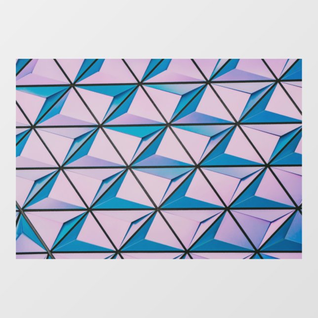 Autocollant Pour Fenêtre Motif Abstrait 40" * 28" Cling de fenêtre (Feuille)