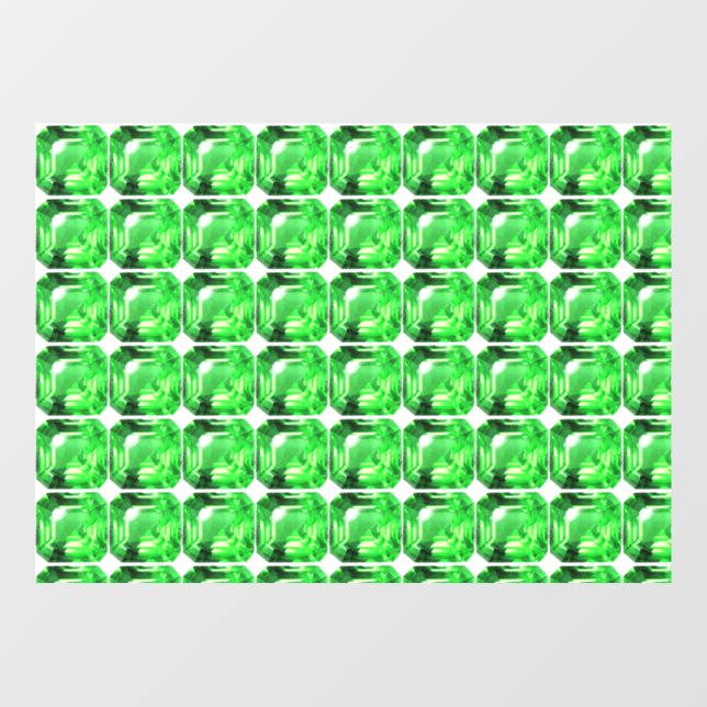 Autocollant Pour Fenêtre Motif vert (Feuille)