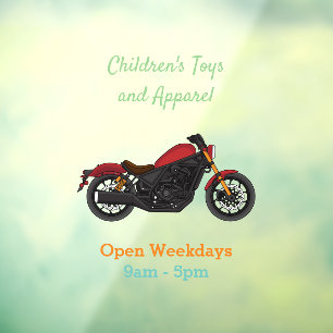 Autocollant Pour Fenêtre moto de style croiseur cool