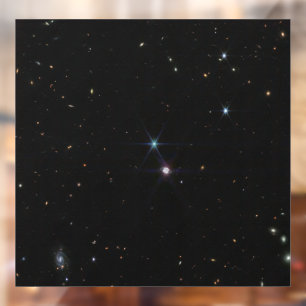 Autocollant Pour Fenêtre Neptune système de anneau centaines de galaxies We
