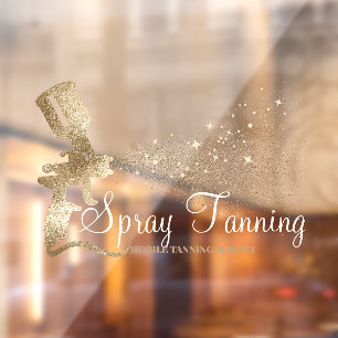 Autocollant Pour Fenêtre Parties scintillant de bronzage mobile Sparkling o
