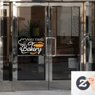Autocollant Pour Fenêtre Personnaliser Boulangerie Pain De Grain 2