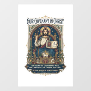 Autocollant Pour Fenêtre Photographe de mariage Jésus Chemise chrétienne