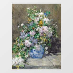Autocollant Pour Fenêtre Pierre-Auguste Renoir - Bouquet de printemps