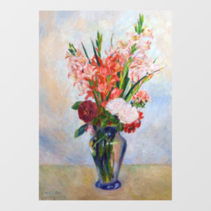 Autocollant Pour Fenêtre Pierre-Auguste Renoir - Gladioli