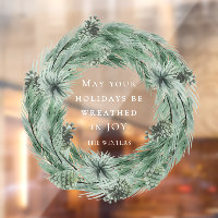 Pine Wreath Vert & Rouge Noël | Vacances 