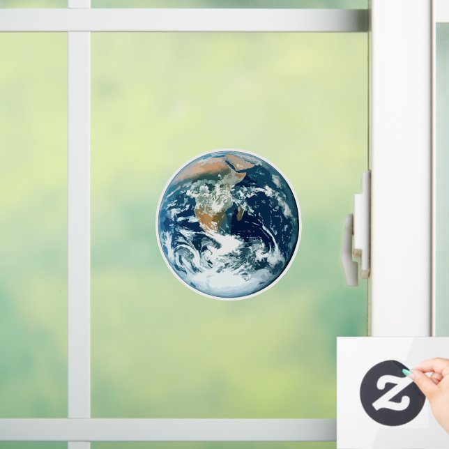 Autocollant Pour Fenêtre Planète Terre (Maison)