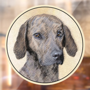 Autocollant Pour Fenêtre Plott Peinture - Cute Original Chien Art