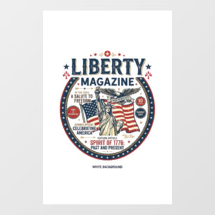 Autocollant Pour Fenêtre Popsicle de la Liberté Pop glacé patriotique patri