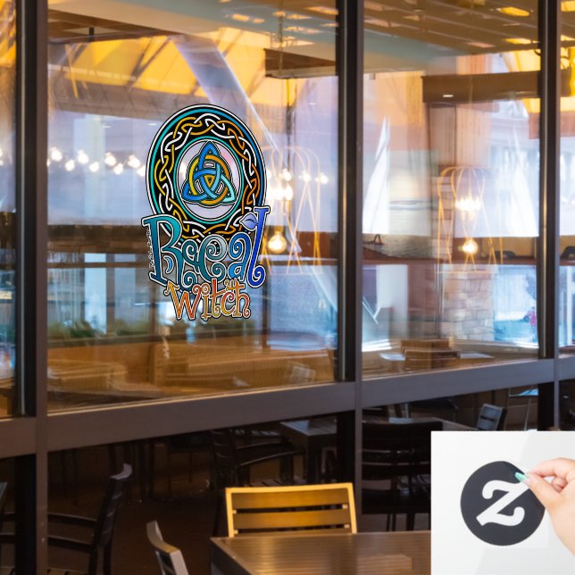 Autocollant Pour Fenêtre Real Witch (Fenêtre du restaurant)