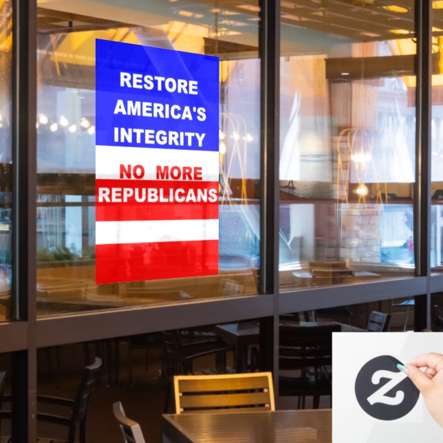 Autocollant Pour Fenêtre Restore  (Fenêtre du restaurant)