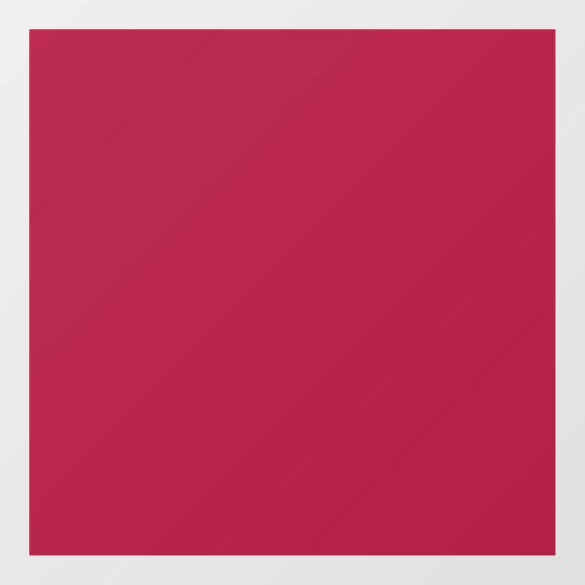 Autocollant Pour Fenêtre Rouge (couleur solide) (Feuille)