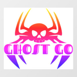 Autocollant Pour Fenêtre Saison Éffrayante de Ghost Go