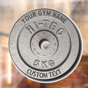 Autocollant Pour Fenêtre Salle de gym propriétaire ou utilisateur Fitness F