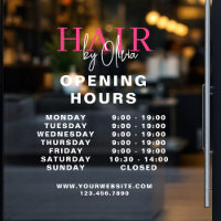 Salon de coiffure Rose Horaires d'ouverture Blanc