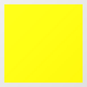 Autocollant Pour Fenêtre simple couleur solide minimale personnalisée
