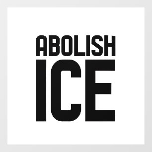Autocollant Pour Fenêtre Soutenez notre immigrant Abolish Ice Protest