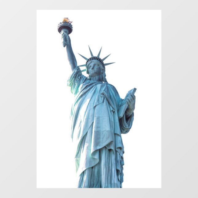 Autocollant Pour Fenêtre Statue de la liberté (Feuille)