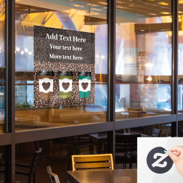 Autocollant Pour Fenêtre Sticker à clapet de la fenêtre promotionnelle du c (Fenêtre du restaurant)