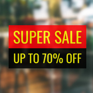Autocollant Pour Fenêtre Super vente simple professionnel coup d'oeil Entre