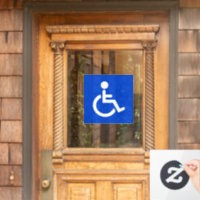 Symbole désactivé bleu
