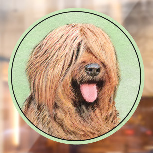 Autocollant Pour Fenêtre Tableau de bord - Joli art original chien