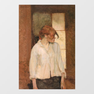 Autocollant Pour Fenêtre Toulouse-Lautrec - A Montrouge, Rosa La Rouge