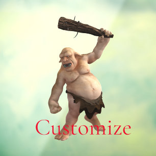Autocollant Pour Fenêtre Troll moche Thunder_Cove