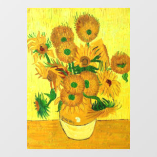 Autocollant Pour Fenêtre Van Gogh Sunflowers