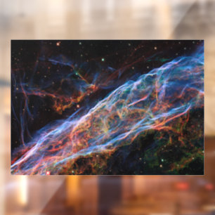Autocollant Pour Fenêtre Veil Nebula Supernova Reste Télescope Hubble