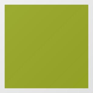 Autocollant Pour Fenêtre Vert tendance (couleur unie)