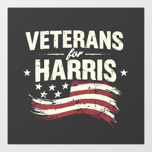 Autocollant Pour Fenêtre Vétérinaire de l'élection de Harris Kamala Harris