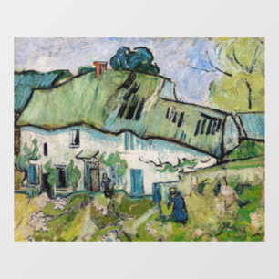 Autocollant Pour Fenêtre Vincent van Gogh - Ferme à deux chiffres