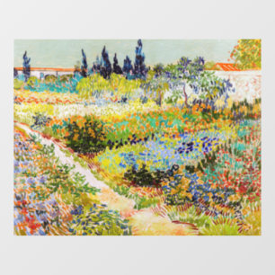 Autocollant Pour Fenêtre Vincent van Gogh - Jardin à Arles