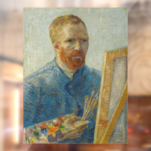 Autocollant Pour Fenêtre Vincent Van Gogh Master Artiste Autoportrait
