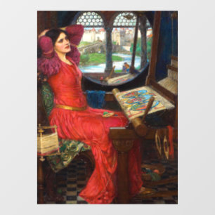 Autocollant Pour Fenêtre Waterhouse Je suis à moitié malade d'ombres