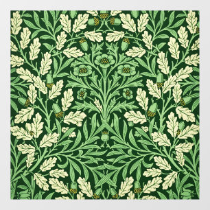Autocollant Pour Fenêtre William Miroirs Glands & Feuilles de Chêne Jardin