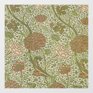 Autocollant Pour Fenêtre William Morris Cray Fleur de Sauge Floral Botaniqu