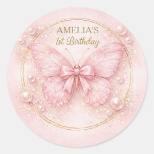 Autocollant pour la Fête du Premier Anniversaire d