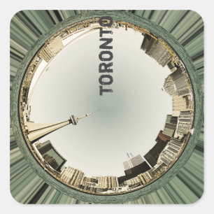 Autocollant pour skyline de Toronto