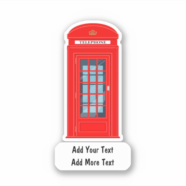 Autocollant pour téléphone de nouveauté Étiquette (Devant)