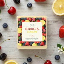 Autocollant professionnel personnalisé pour savon 