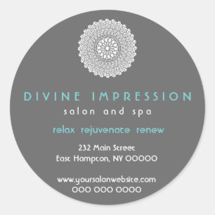 Autocollant promotionnel d'impression divine