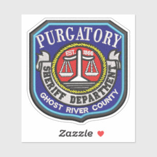 Autocollant Purgatory Sheriff