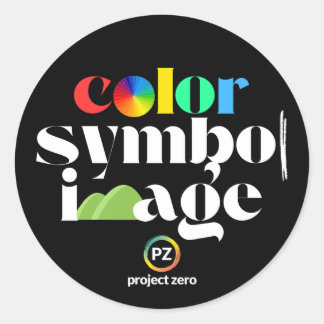 Autocollant PZ Couleur, Symbole, Image (Rond)