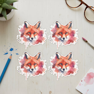 Autocollant Renard