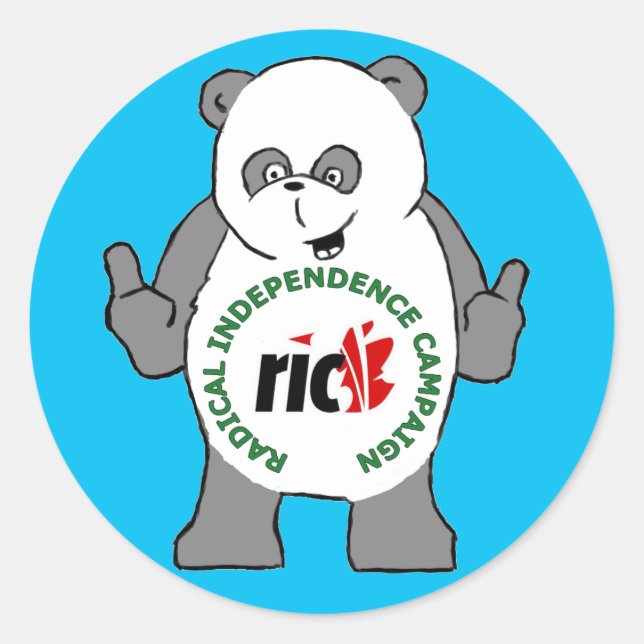 Autocollant RIC Panda (Devant)