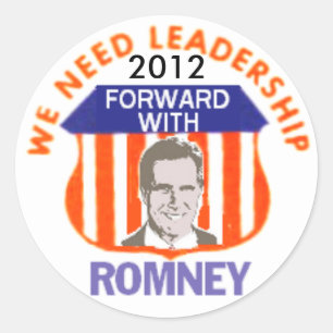 Autocollant Romney 2012